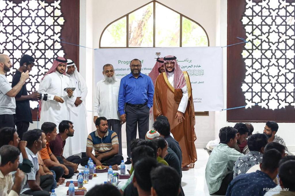 ސައުދީ ރަސްގެފާނުގެ ރޯދަވީއްލުމުގެ ހަރަކާތެއްރާއްޖޭގައި!