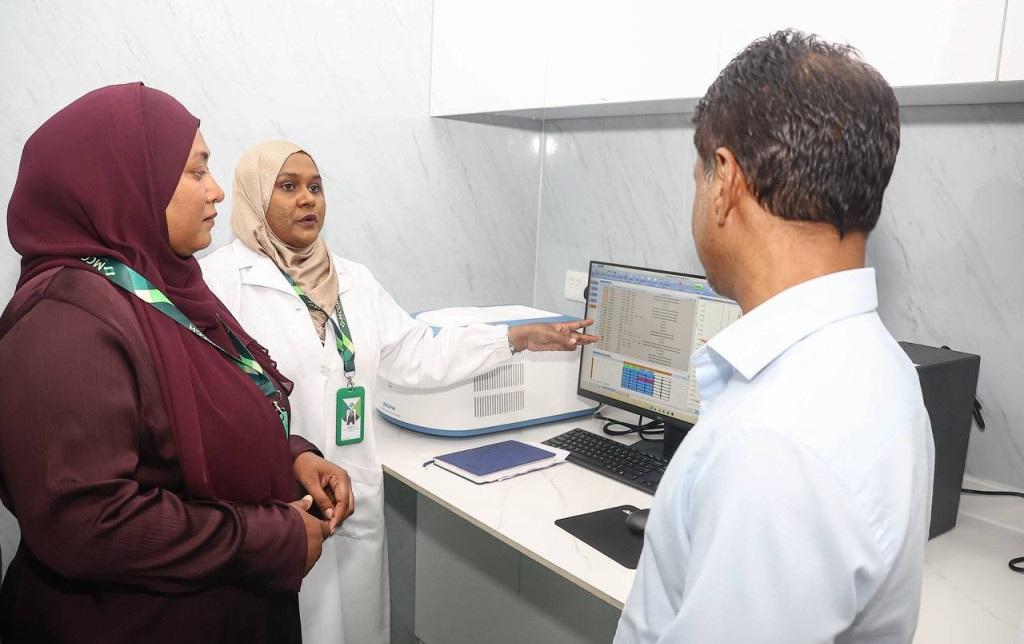 އެމްބީއެސްގައި ތެލަސީމިއާ ޑީއެންއޭ ޓެސްޓިން ހަދަން ފަށައިފި