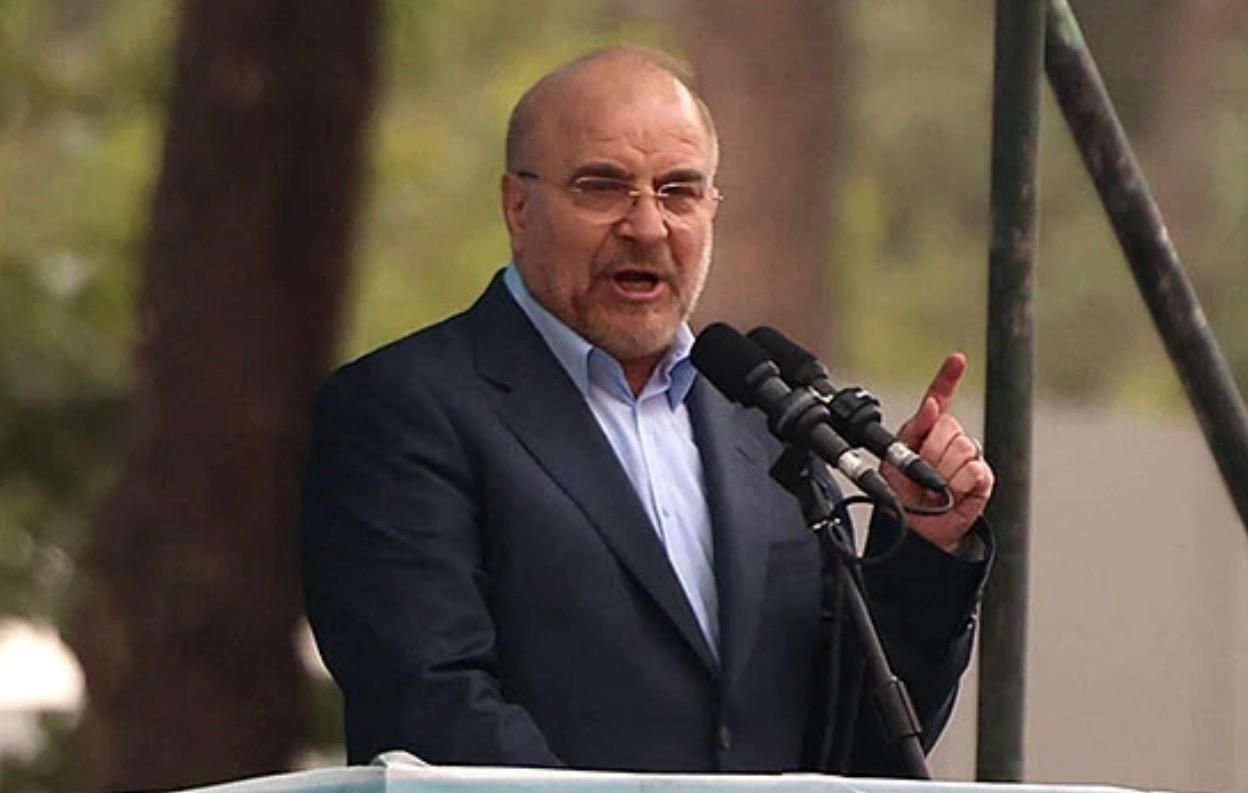 އެމެރިކާ އެބުނަނީ ޕްލޭސްޓޭޝަނެއްގައި ކުޅެގެން ހޯދި ކާމިޔާބީއަކަށް ވެދާނެ:  އީރާނުގެ ޕާލަމެންޓް ސްޕީކަރ