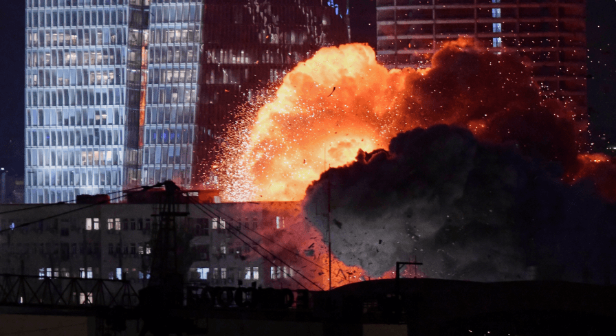 އީރާނުން، އިސްރާއީލުގެ ތެލްއަވީވަށް ހަމަލާދީފައި، 