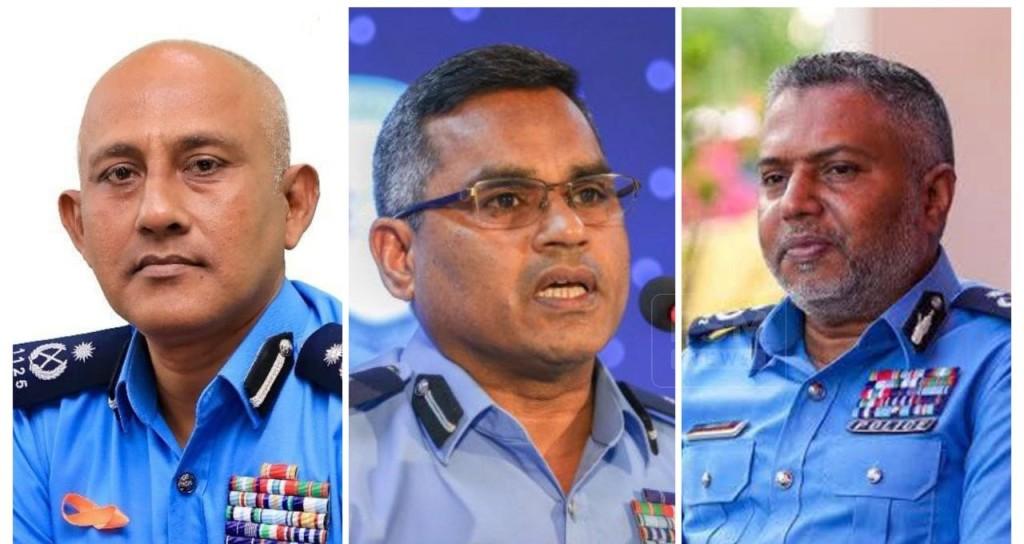 ޕޮލިސް ކޮމިޝަނަރުގެ މަޤާމަށް 3 ބޭފުޅަކު ކުރިމަތިލައްވައިފި