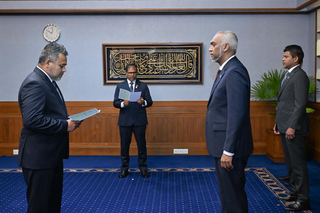 ފިޝަރީޒް މިނިސްޓަރގެ މަގާމަށް ޝިޔާމް