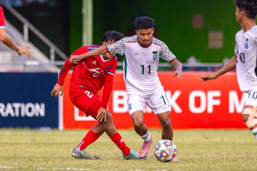 ސާފް 20 އަހަރުން ދަށުގެ ޗެމްޕިއަންޝިޕުގެ ފައިނަލުގެ ފުރަތަމަ ޖާގަ އެންމެ ފަހުގެ ޗެންޕިއަން ބަންގްލަދޭޝްއަށް