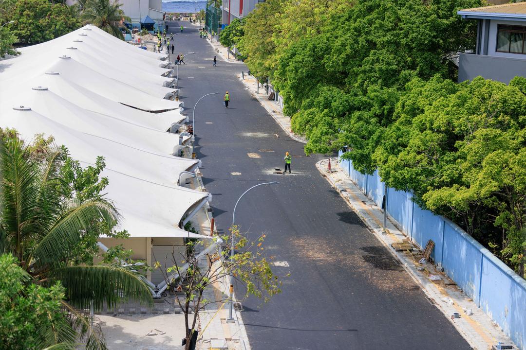 އަމީނީ މަގުގެ ބައެއް އަލުން ތަރައްގީ ކުރަނީ