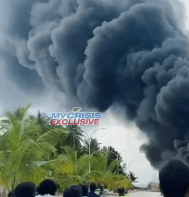 ފީއަލީ ބަނދަރުގައި އޮތް ތެޔޮ ބޯޓެއްގައި އަލިފާން ރޯވެއްޖެ