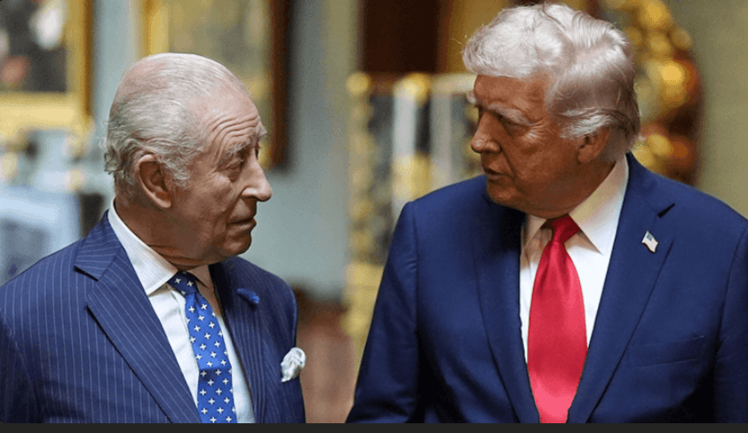 އިނގިރޭސި ރަސްގެފާނު ޗާލްސް ލަދުގަންނަވާލަން ޓްރަމްޕް ރާވާފައިވާކަން ފަޅާއަރައިފި