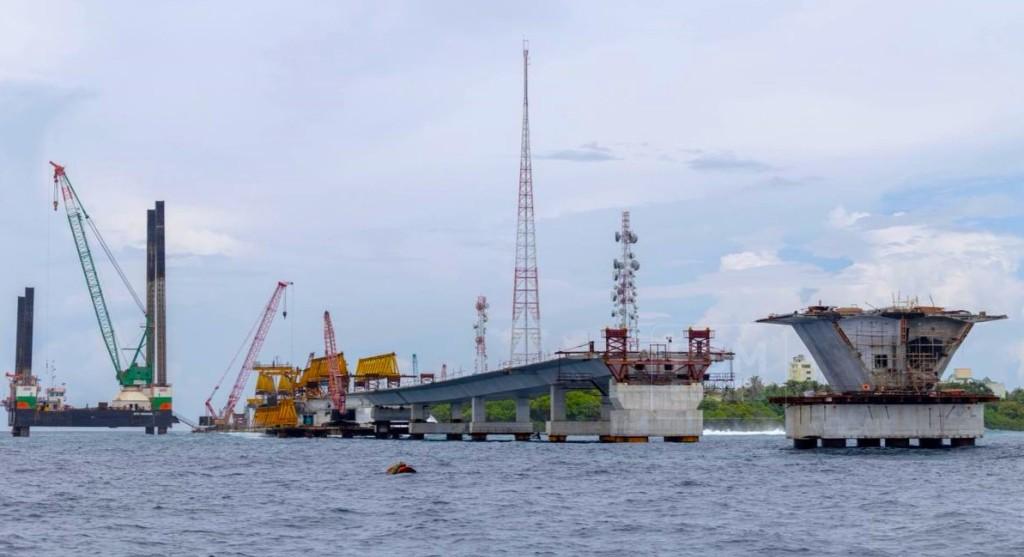 ތިލަމާލެ ބްރިޖްގެ 71 އިންސައްތަ މަސައްކަތް ނިމިފައި!