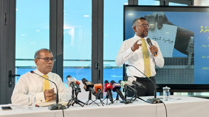 ނަޝީދާއި ފައްޔާޒު ބޭނުންފުޅުވީ ދައުލަތުގެ ވެރިޔާއާއި ސަރުކާރުގެ ވެރިޔާ ވަކިކުރަން!