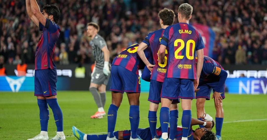 ޔަމާލުގެ ޕެނަލްޓީ ގޯލާއެކު ބާސެލޯނާ ތާވަލުގެ އެއްވަނައިގައި 9 ޕޮއިންޓުގެ ލީޑެއް