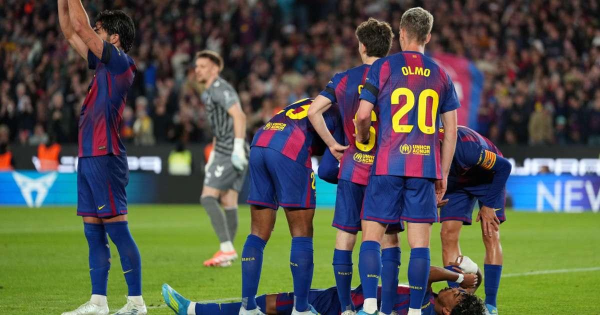 ޔަމާލުގެ ޕެނަލްޓީ ގޯލާއެކު ބާސެލޯނާ ތާވަލުގެ އެއްވަނައިގައި 9 ޕޮއިންޓުގެ ލީޑެއް