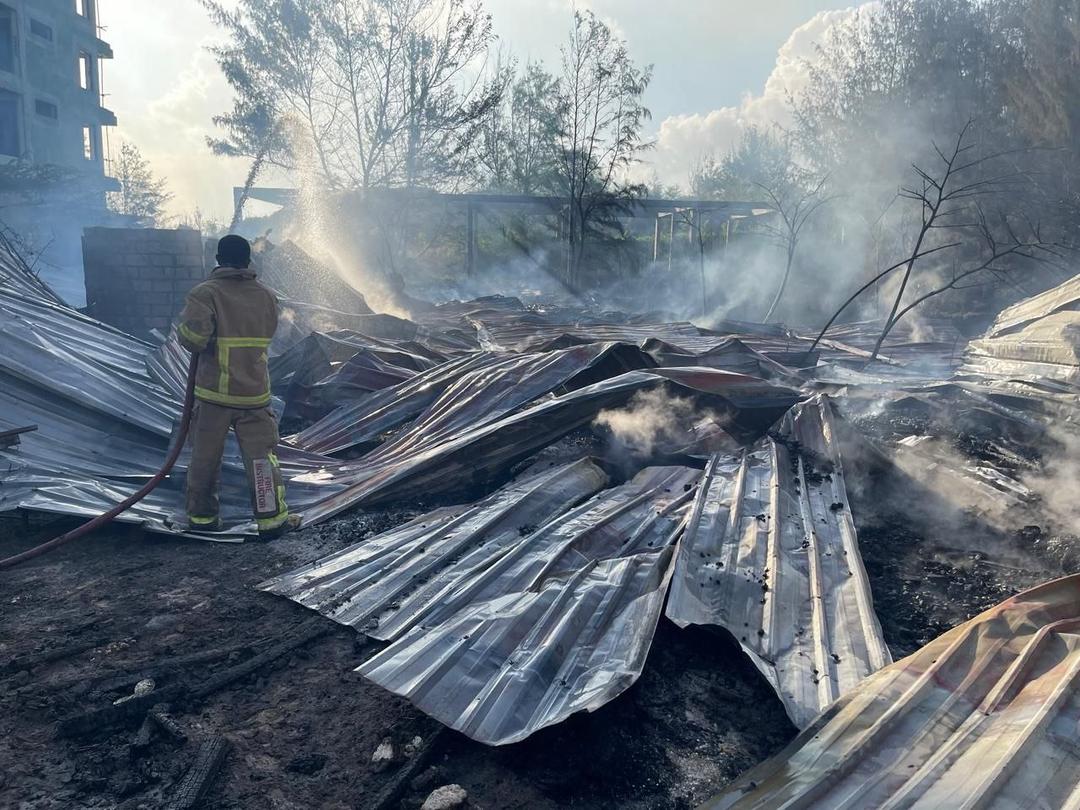 ހުޅުމާލޭގެ ފޭސް 1 ގެ ވޯޓަރ ޕާކް ތެރޭގައި އަލިފާން ރޯވެއްޖެ