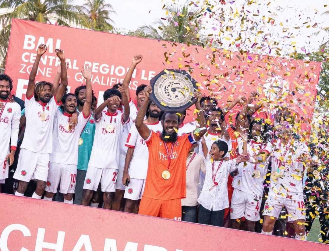 ސެންޓުރަލް ރީޖަން ލީގު ޒޯން އެކެއްގެ ޗެމްޕިއަންކަން މަޝްހޫރު ހުރާ އަށް