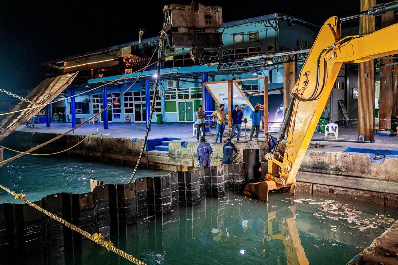 ބޮޑުތަކުރުފާނު މަގު ތަރައްގީކުރުމުގެ މަސައްކަތް ކުރިއަށްދަނީ--- ފޮޓޯ: އެމްޓީސީސީ