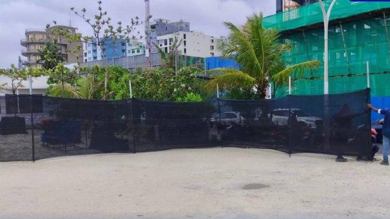 މާރާމާތަށް މިދިޔަ އޮކްޓޯބަރު މަހު ރަސްފަންނު ސަރަހައްދު ބަންދުކޮށްފައި--- ފޮޓޯ: އެމްޓީސީސީ