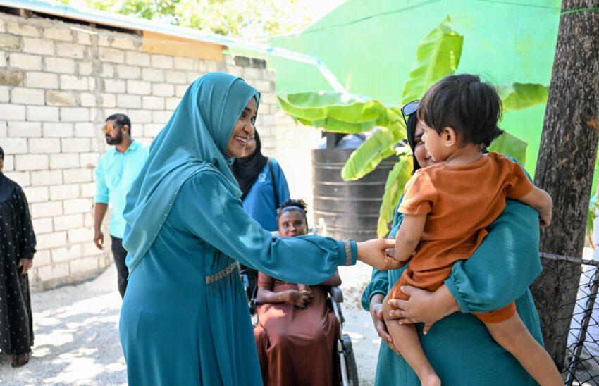 އާއިލާތަކުގެ ދުޅަހެޔޮކަމަށް ކުރާ މަސައްކަތަކީ ގައުމުގެ މުސްތަގުބަލަށް ކުރެވޭ މުހިންމު އިންވެސްޓްމަންޓެއް: މެޑަމް ސާޖިދާ