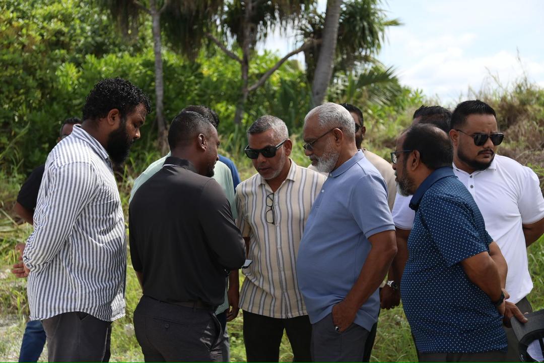 އައްޑޫ ލިންކް ރޯޑް މަޝްރޫއު ކުރިއަށްދާ ގޮތް ކޮންގްރެސް ޕާޓީގެ ލީޑަރޝިޕުން ބައްލަވާލައްވައިފި