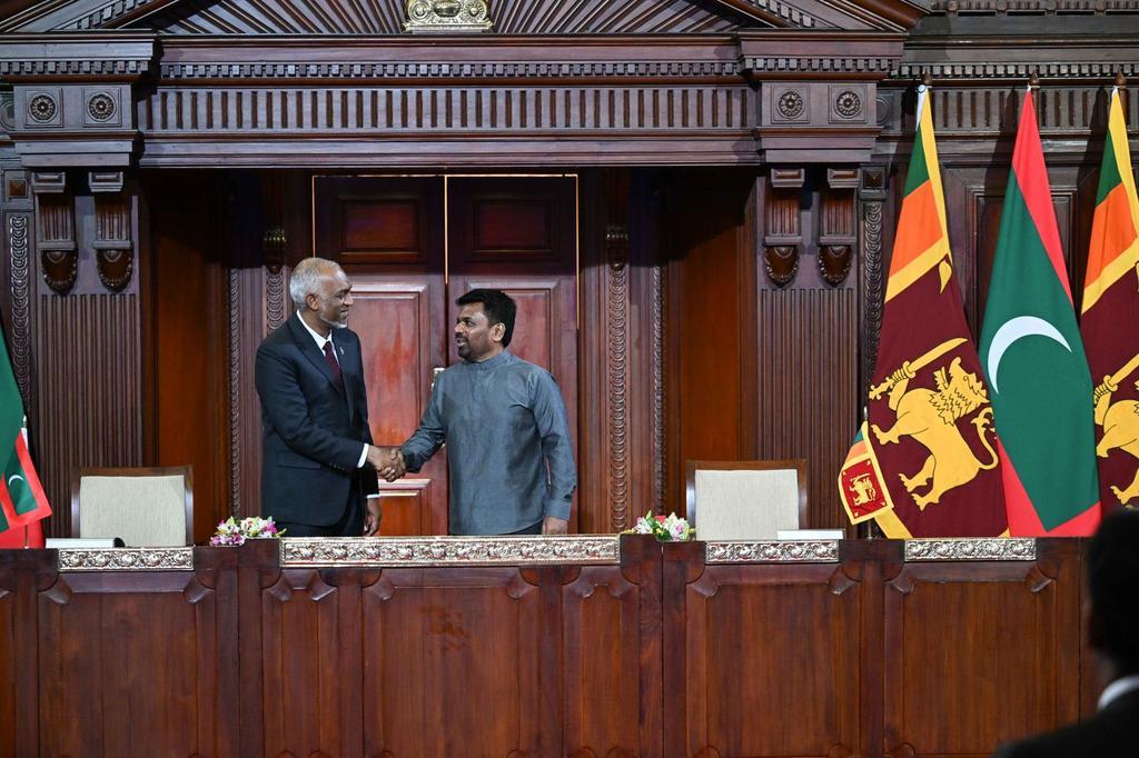 ދެ ޤައުމުގެ ރައްޔިތުންގެ މަންފާއަށް ކުރި މަޝްވަރާތަކުން ފައިދާވާނެ ކަމަށް އުއްމީދުކުރަން: ރައީސް