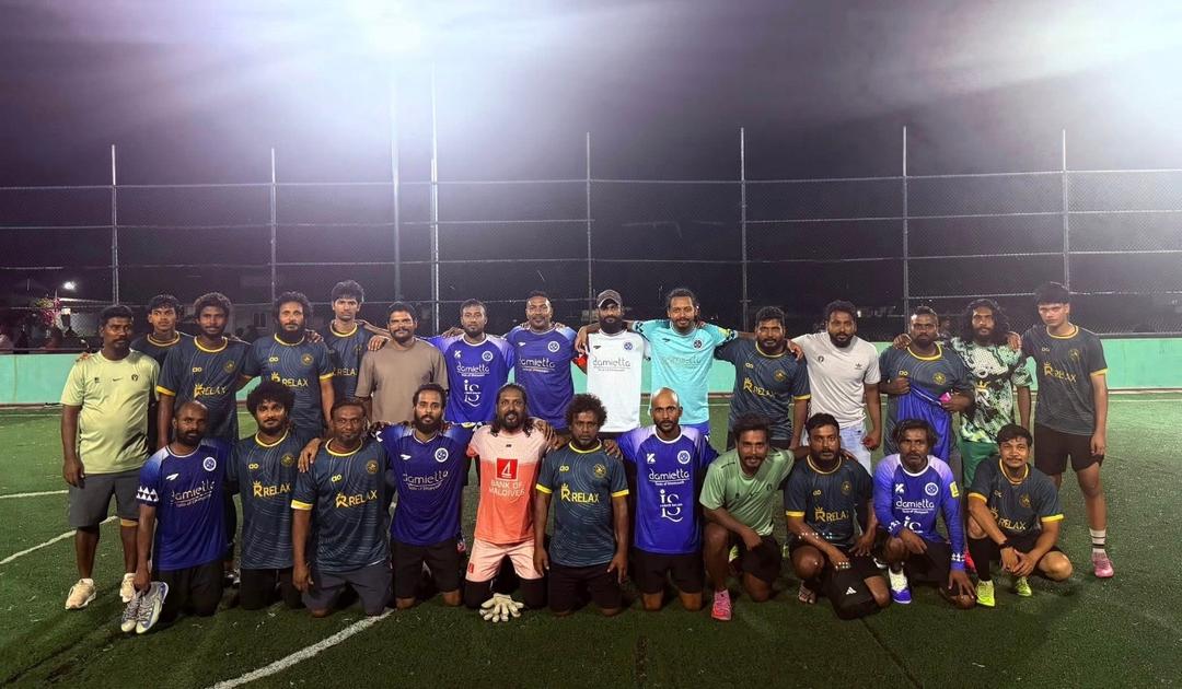 ވޭމަންޑޫގައި ނިއުގެ ތަރިން ބައިވެރިވި ފޯރިގަދަ ފުޓްސަލް މެޗެއް