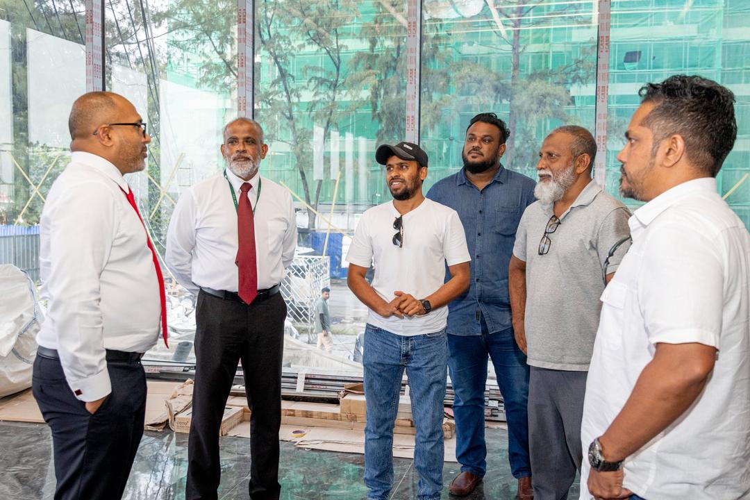 މީޑިއާ ވިލެޖުގެ މަސައްކަތް ކުރިއަށްދާ ގޮތް ހޯމް މިނިސްޓަރ ބައްލަވާލައްވައިފި