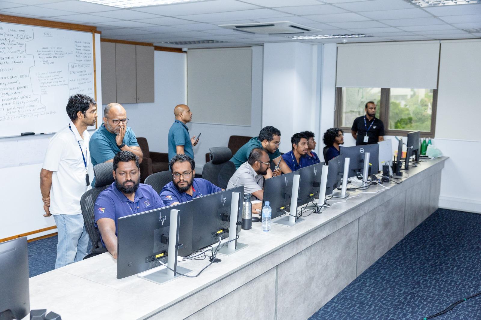 ކަރަންޓު ކަނޑާނުލާ ހުޅުމާލެ އިންޖީނުގޭގެ ޕަވަރ ސިސްޓަމް އަޕްގްރޭޑް ކުރުމުގެ މަސައްކަތް ނިންމާލައިފި
