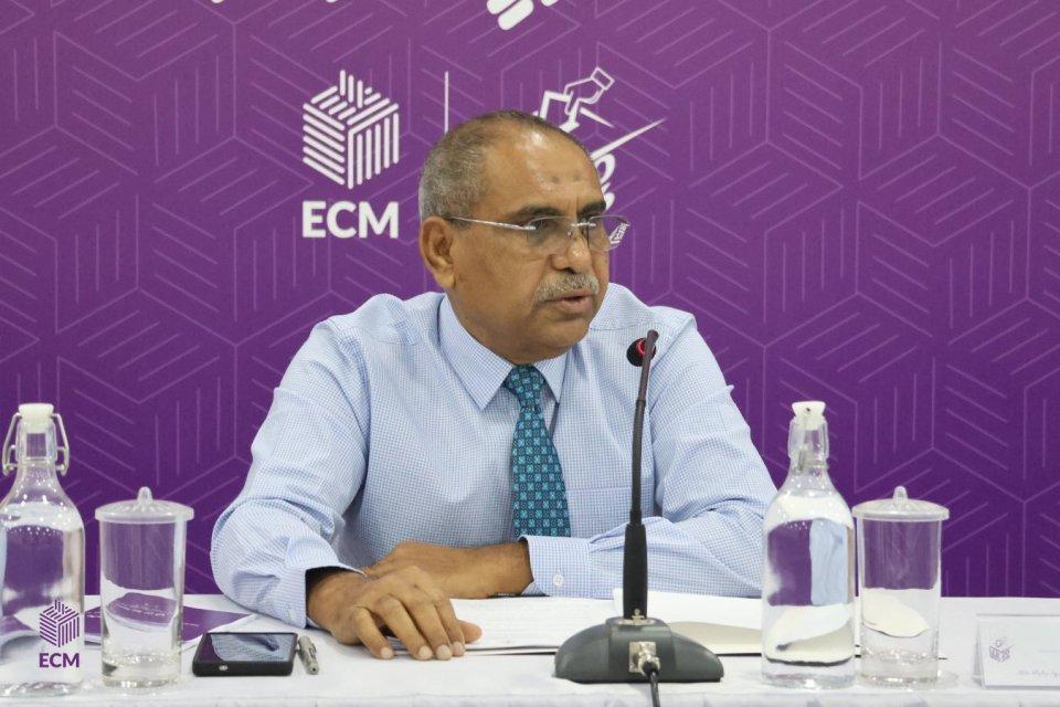 އިލެކްޝަންސް ކޮމިޝަންގެ ރައީސް ޒާހިދު އިސްތިއުފާ ދެއްވައިފި