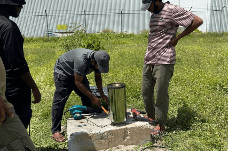 މޫސުމީ އޮބްޒަވޭޓަރީ މާފަރުގައި ގާއިމުކުރުމުގެ މަސައްކަތް ފަށައިފި