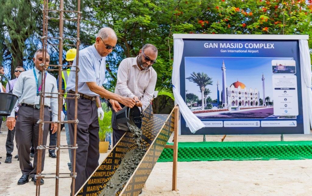 ގަން އިންޓަރނޭޝަނަލް އެއަރޕޯޓުގައި 800 މީހުންގެ ޖާގައިގެ މިސްކިތް ކޮމްޕްލެކްސްއެއް ބިނާކުރަނީ