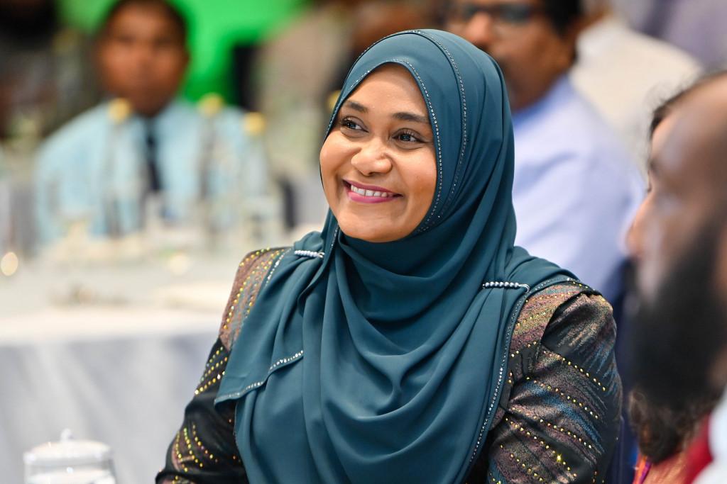 ލިޔުންތެރިންގެ ދުވަހުގެ ތަހުނިޔާ ރައީސުލްޖުމްހޫރިއްޔާގެ އަނބިކަނބަލުން ސާޖިދާ މުޙައްމަދު ފޮނުއްވައިފި