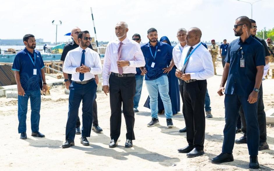 ބޮޑުތަކުރުފާނުމަގު ތަރައްޤީކުރުމުގެ މަސައްކަތް ރައީސުލްޖުމްހޫރިއްޔާ ބައްލަވާލައްވައިފި