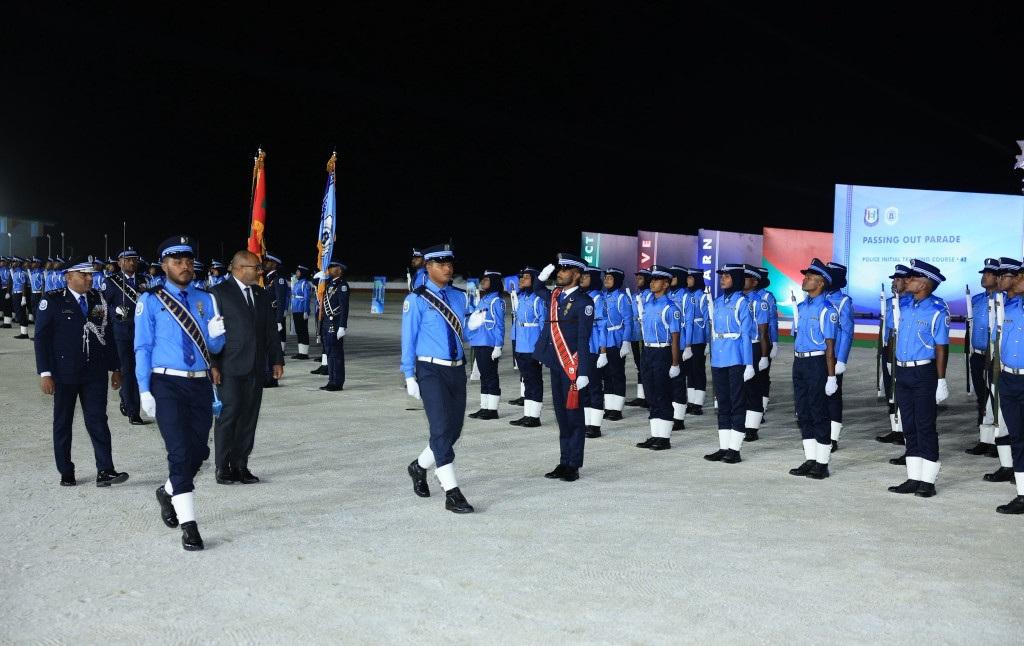 ފުލުހުންގެ އަސާސީ ތަމްރީން ކޯހުން 140 އޮފިސަރުން ދަސްވެނިވެއްޖެ