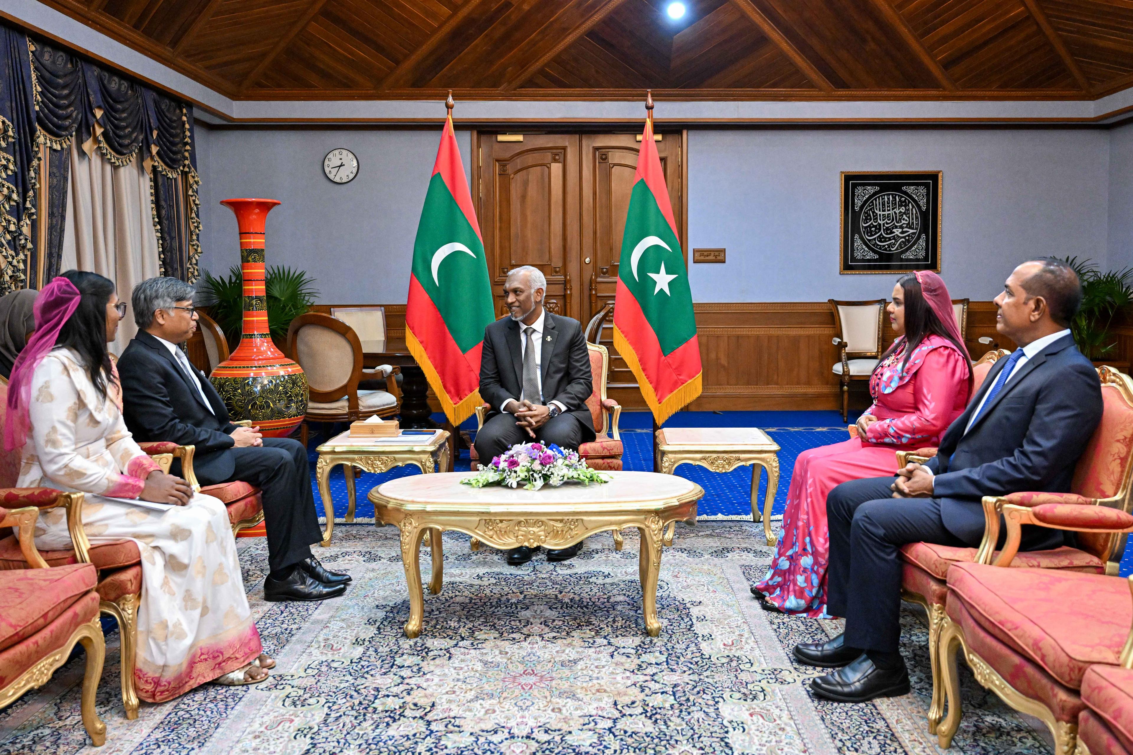 ސާކްގެ ސެކްރެޓަރީ ޖެނެރަލް، ރައީސުލްޖުމްހޫރިއްޔާގެ އަރިހަށް ޒިޔާރަތް ކުރައްވައިފި