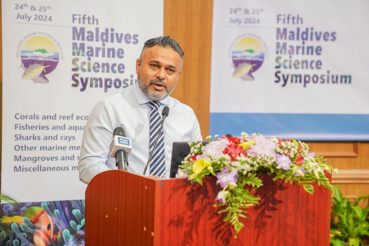 މޯލްޑިވްސް މެރިން ސައިންސް ސިމްޕޯސިއަމް މާދަމާ ފަށަނީ
