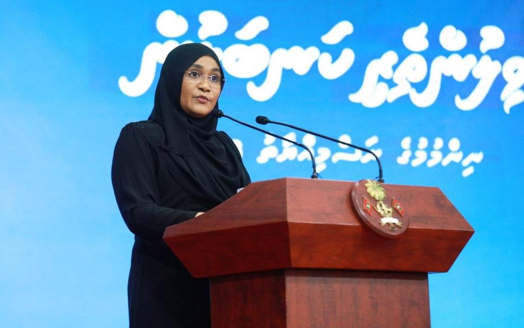 ގައުމު ބިނާ ކުރުމުގައި ހުރިހާ ދަރަޖައެއްގައި އަންހެނުންގެ ބައިވެރިވުން ފުރިހަމައަށް އޮންނަންޖެހޭ: މެޑަމް ސާޖިދާ