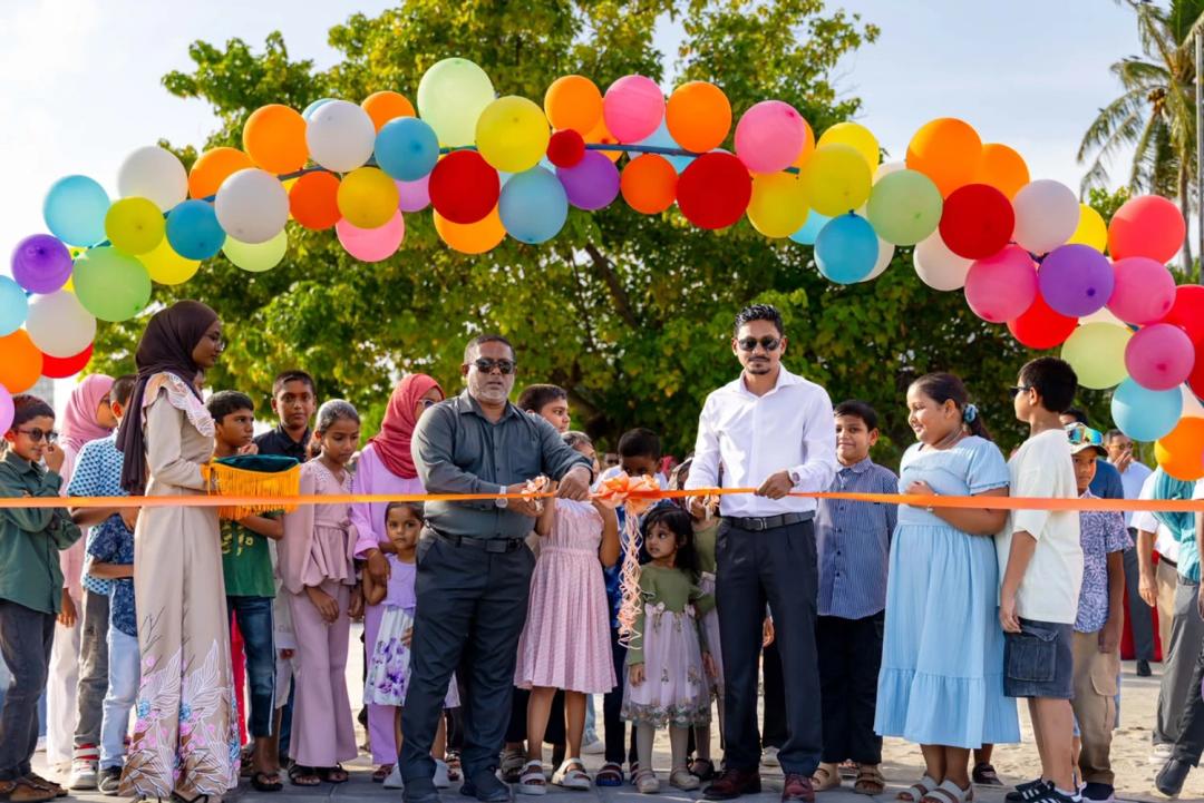 ވެލިދޫ ކުޑަކުދިންގެ ޕާކް ހުޅުވައިފި