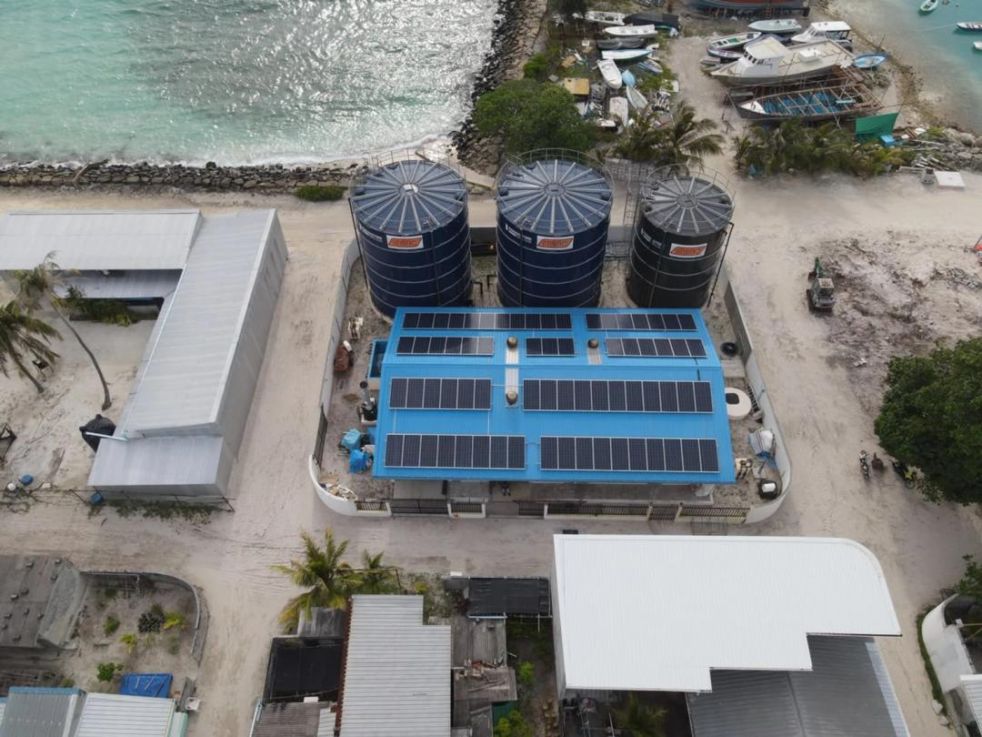 ހޮޅުދޫގައި ފެނުގެ ނިޒާމު ގާއިމުކޮށް ނިންމާލައިފި