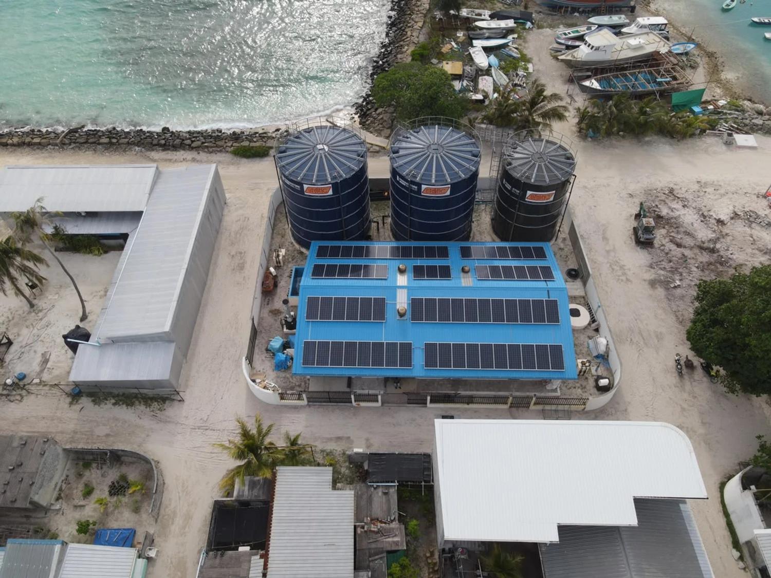 ހޮޅުދޫގައި ފެނުގެ ނިޒާމު ގާއިމުކޮށް ނިންމާލައިފި