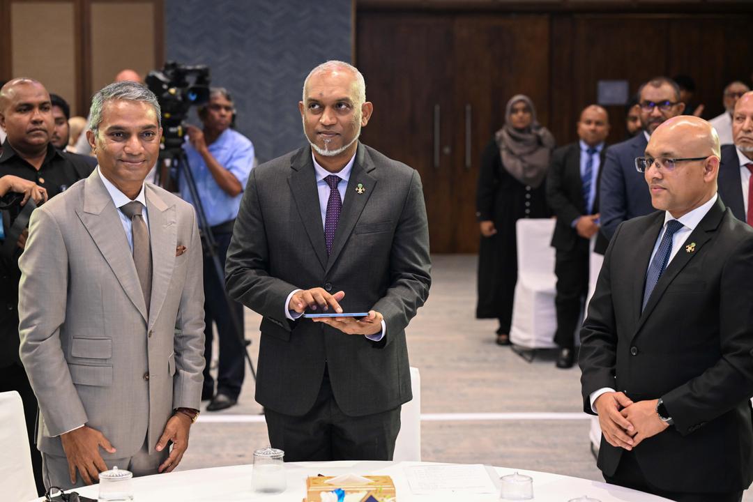 ރައީސުލްޖުމްހޫރިއްޔާ، މޯލްޑިވްސް ޕްރިމިއަރ ބޭންކްގެ ޑިޖިޓަލް މަންސަތައް އިފުތިތާޙުކޮށްދެއްވައިފި