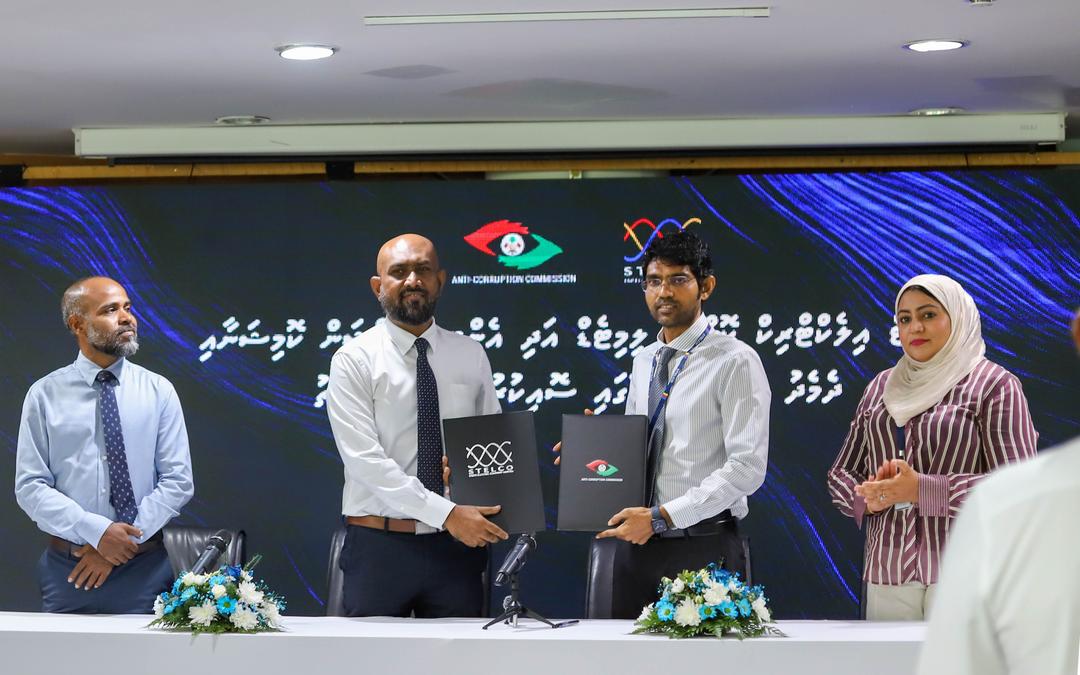 ކޮރަޕްޝަން ހުއްޓުވަން އޭސީސީއާއި ސްޓެލްކޯއާ ދެމެދު ފަހުމުނާމާއެއްގައި ސޮއިކޮށްފި