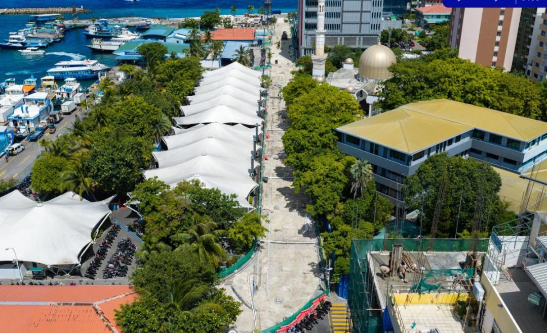 އަމީނީމަގު މަރާމާތުގެ ފުރަތަމަ ސެގްމަންޓްގައި ތާރު އަޅަން ތައްޔާރުވެއްޖެ