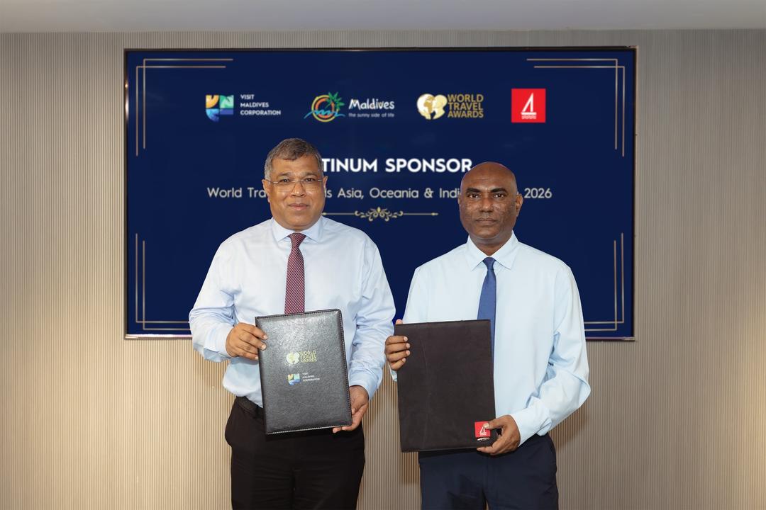 ވަރލްޑް ޓްރެވަލް އެވޯޑްސް 2026ގެ ޕްލެޓިނަމް ޓައިޓަލް ސްޕޮންސަރަކަށް ބީއެމްއެލް