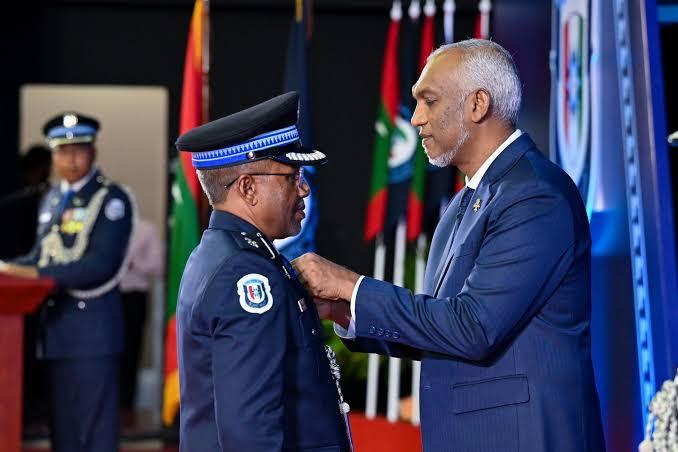 ފުލުހުންގެ ޚިދުމަތް ހަރުދަނާވުމަކީ ޤައުމުގެ ޤަދަރު ހިފެހެއްޓުމަށް މުހިންމު ކަމެއް: ރައީސް