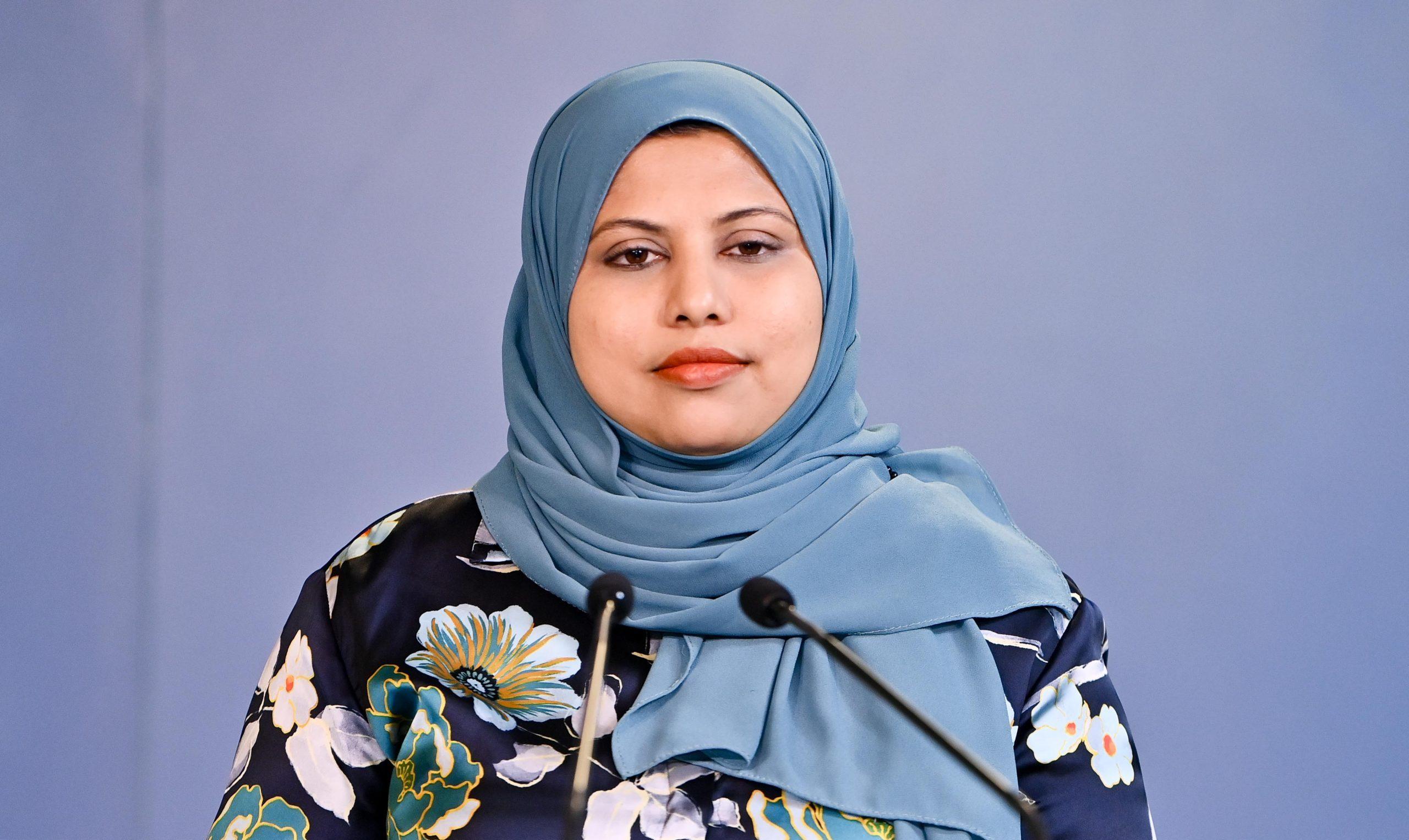 ރައީސް އޮފީސްގެ ތަރުޖަމާނު ހިނާ ވަލީދު ފޮޓޯ--/ ރައީސް އޮފީސް