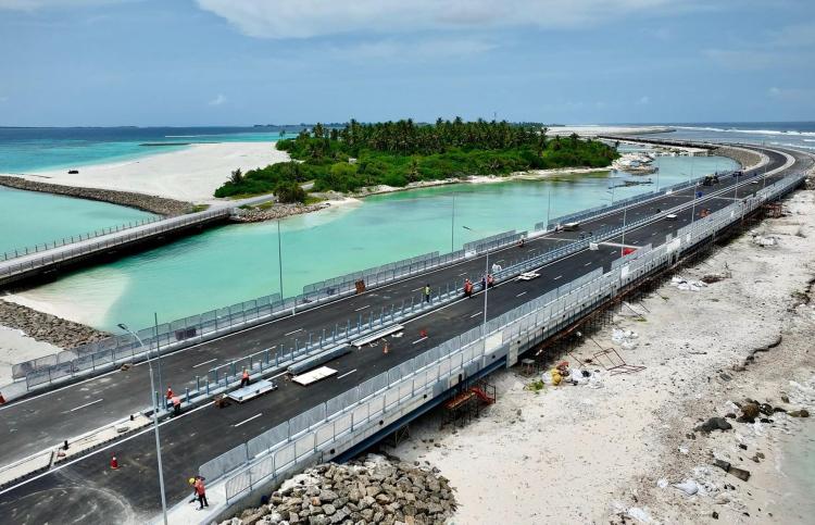  Hankede Bridge project, Addu City