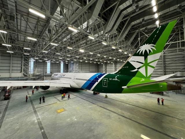  The New Look Saudia Airlines  Aircraft -HZ-ARB- Photo by - Aerospace Global News