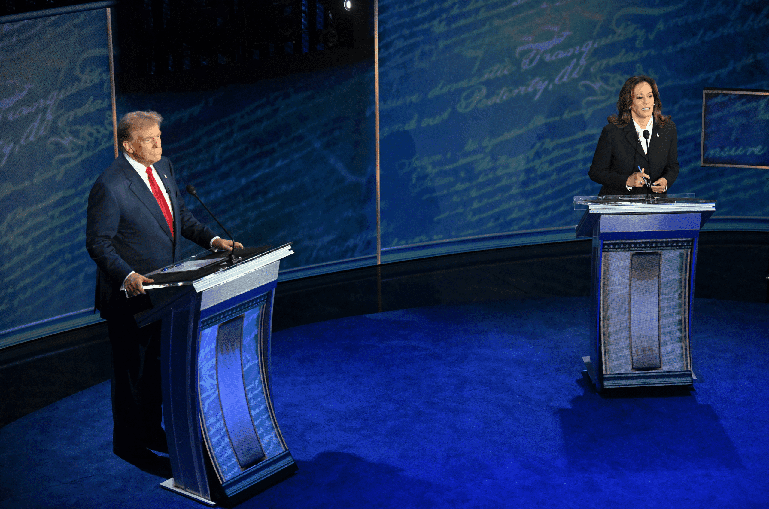  Kamala Harris and Donald Trump Debate Presidential Debate 2024- Photo by Global Nation