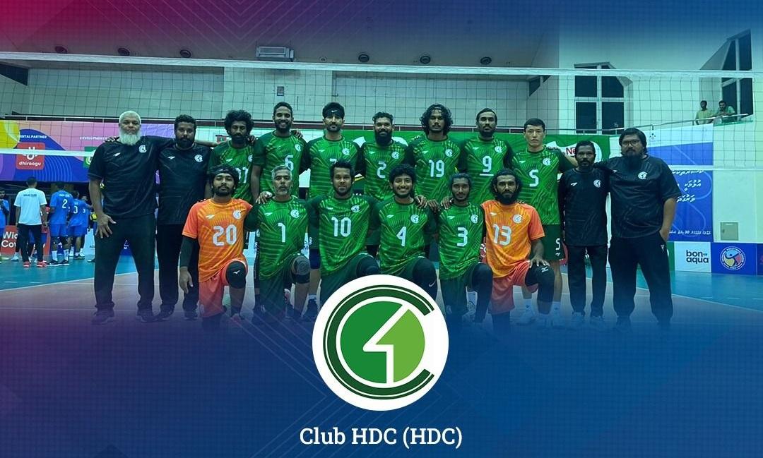 ނޭޝަނަލް ވޮލީބޯލް ލީގުގެ ޗެންޕިއަންކަން ކުލަބު އެޗް.ޑީ.ސީއަށް