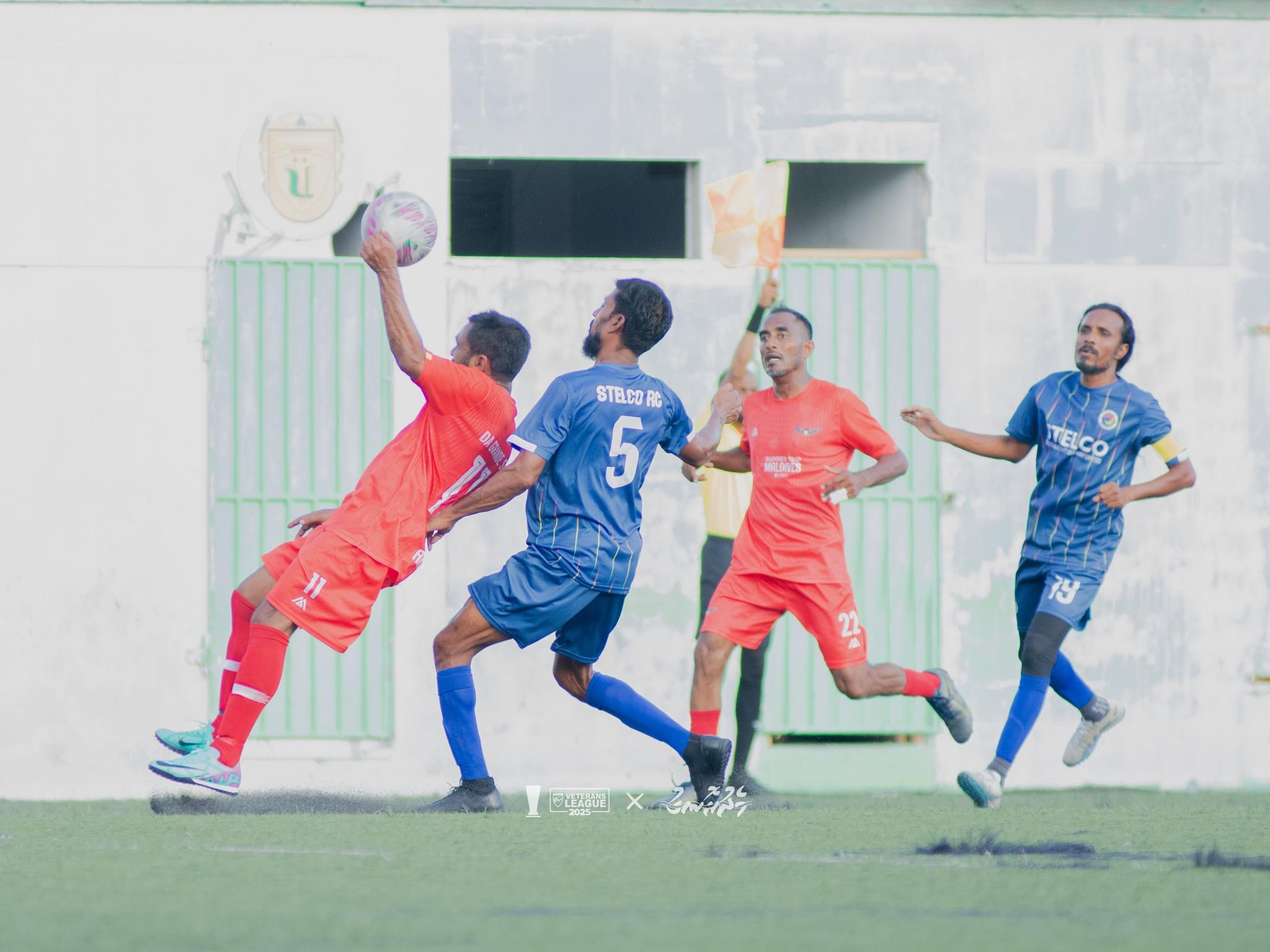 ވެޓެރަންސް ލީގުގެ ގްރޫޕް ބީގެ އެއްވަނައަށް ސްޓެލްކޯ އަރައިފި