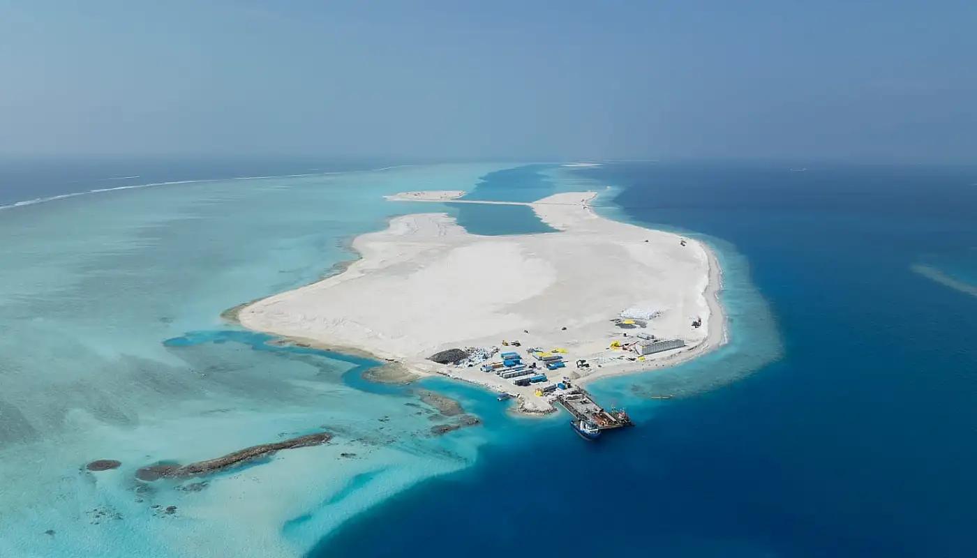 ރަސް މާލެ ހިއްކުމުގެ މަސައްކަތް ބާރަށް: މިހާތަނަށް 101 ހެކްޓަރުގެ ބިން ހިއްކައިފި