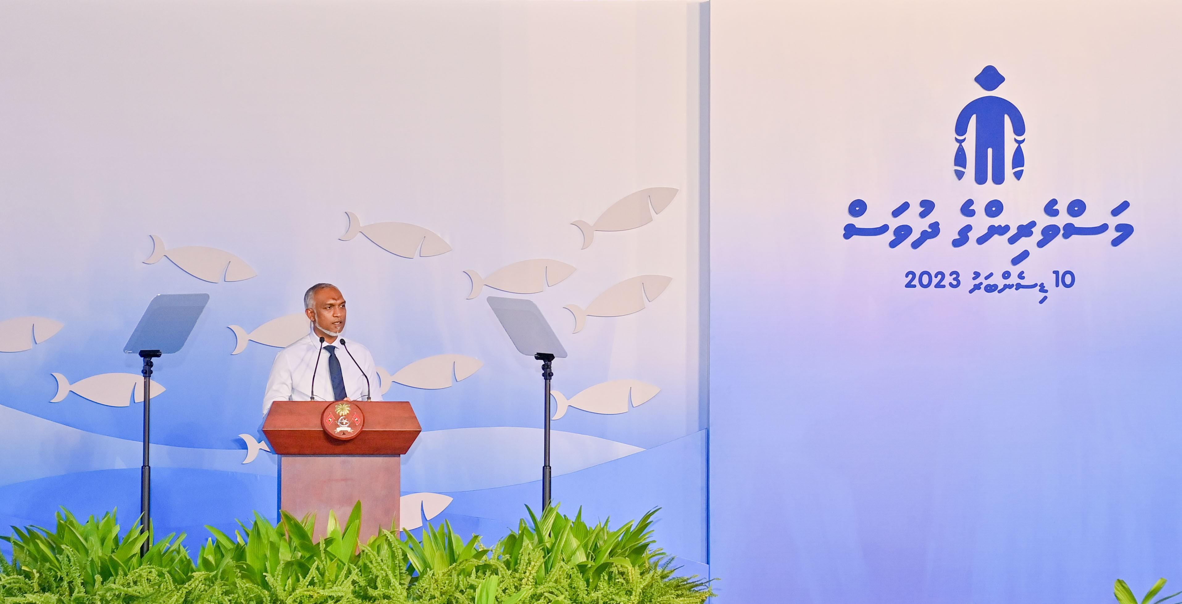 މަސްވެރިންނަށް މިހާތަނަށް 1.59 ބިލިއަން ރުފިޔާ ދޫކުރެވިއްޖެ : ރައީސް