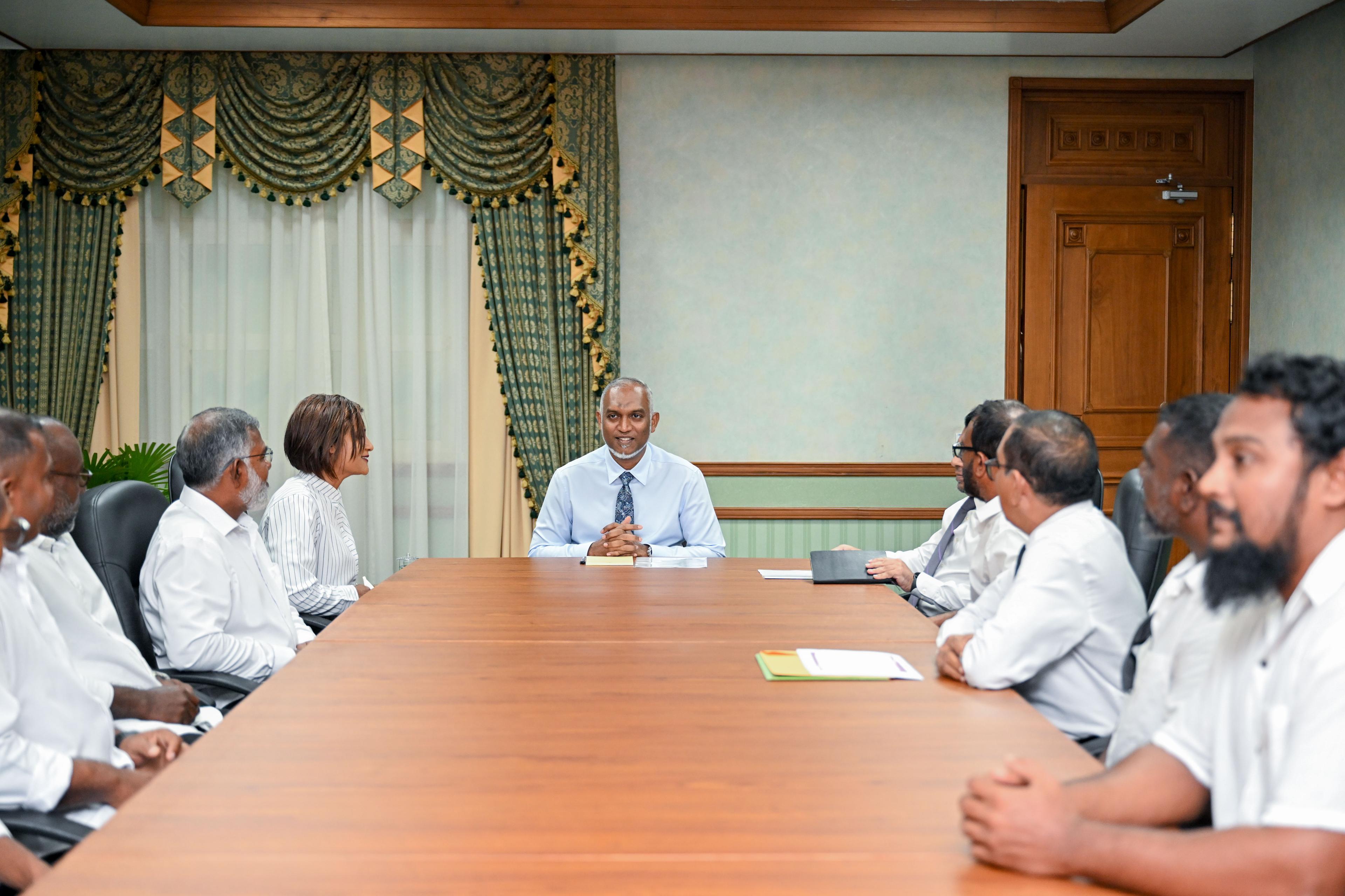 މަސް ގަންނަ އަގު 20 ރުފިޔާއަށް މަތި ކޮށްދެއްވާނެކަމުގެ ޔަޤީންކަން ރައީސް ދެއްވައިފި 